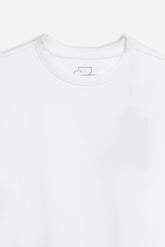 T-SHIRT GIROCOLLO MANICA LUNGA BIANCO